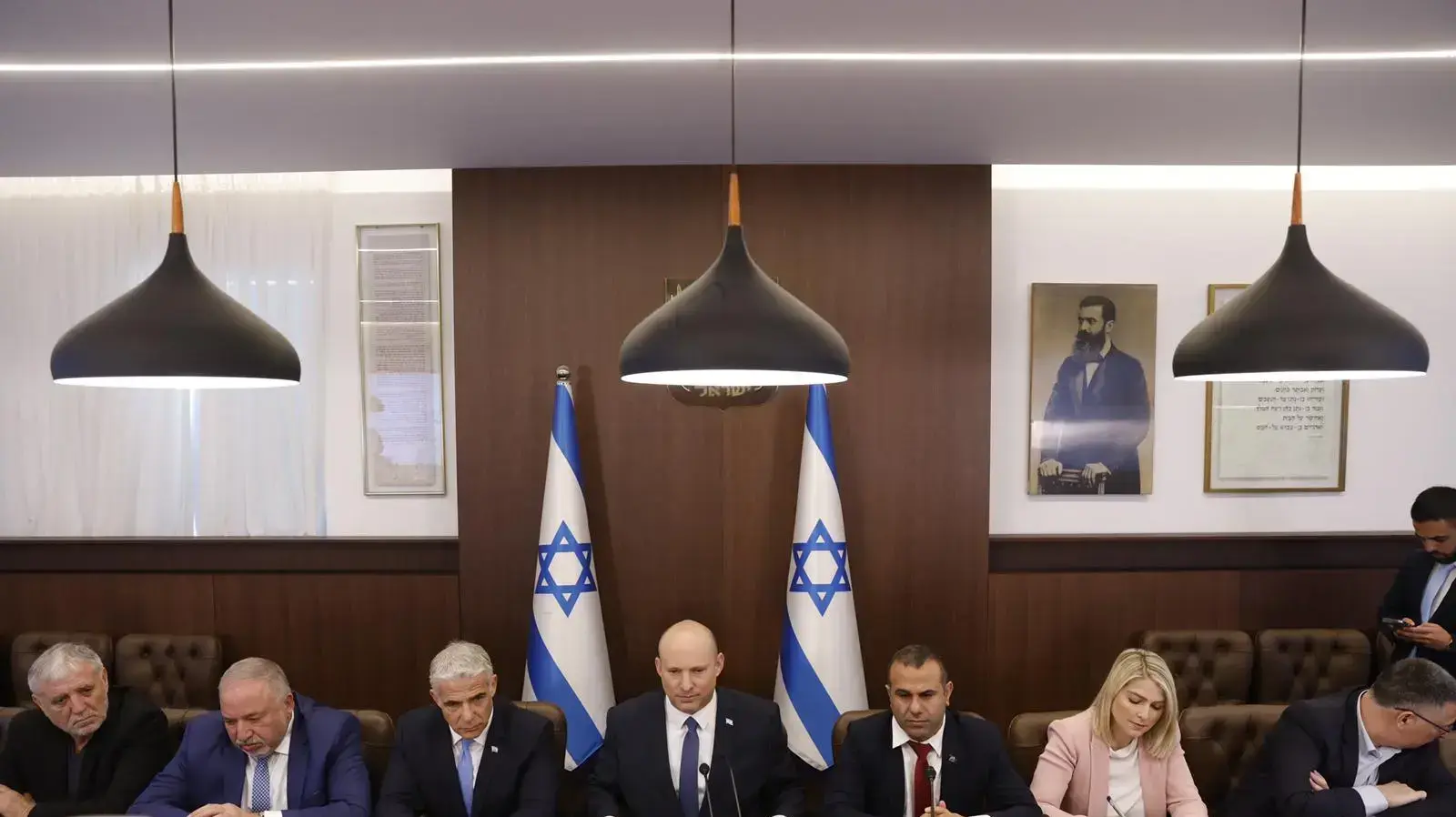 ראש הממשלה נפתלי בנט בישיבת ממשלה, 22 במאי 2022 ראש הממשלה נפתלי בנט בישיבת ממשלה, 22 במאי 2022