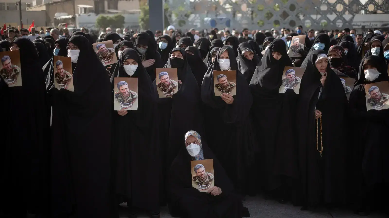הלווית חסן סייד חודיאי, בכיר משמרות המהפכה שחוסל, טהראן, איראן, 24 במאי 2022 הלווית חסן סייד חודיאי, בכיר משמרות המהפכה שחוסל, טהראן, איראן, 24 במאי 2022