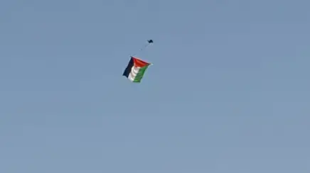 שער שכם: דגל פלסטים טס מעל ראשי הצעודים 29 במאי 2022 שער שכם: דגל פלסטים טס מעל ראשי הצעודים 29 במאי 2022