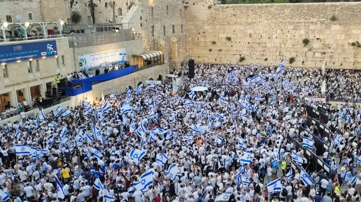 מצעד דגלים בכותל 29 במאי 2022 מצעד דגלים בכותל 29 במאי 2022