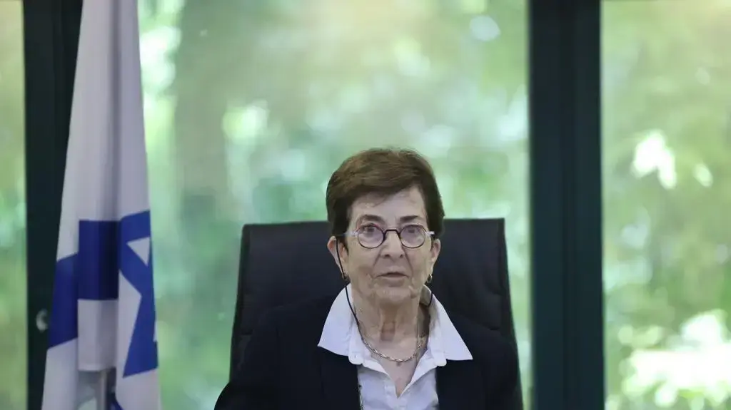 השופטת דבורה ברלינר בוועדה לחקר אסון מירון, 31 במאי 2022 השופטת דבורה ברלינר בוועדה לחקר אסון מירון, 31 במאי 2022