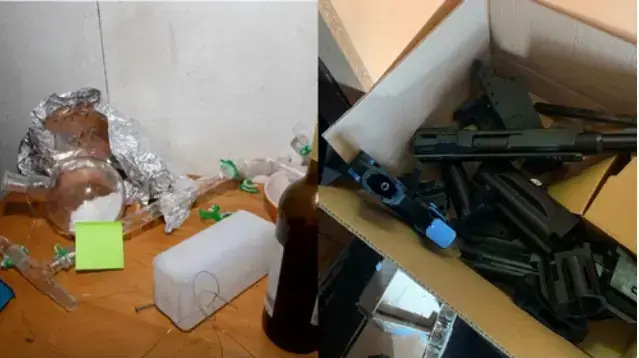 נשק שנמצא בביתו של ג'ים הולמגרן, ניאו נאצי שבדי שנעצר ב-2021 וכעת הוגש נגדו כתב אישום נשק שנמצא בביתו של ג'ים הולמגרן, ניאו נאצי שבדי שנעצר ב-2021 וכעת הוגש נגדו כתב אישום