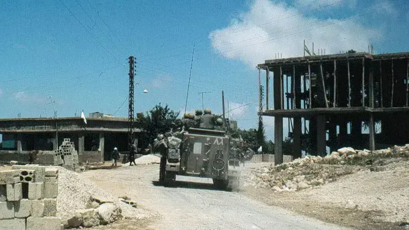 נגמ"ש M-113 צה"לי בדרום לבנון, יוני 1982
