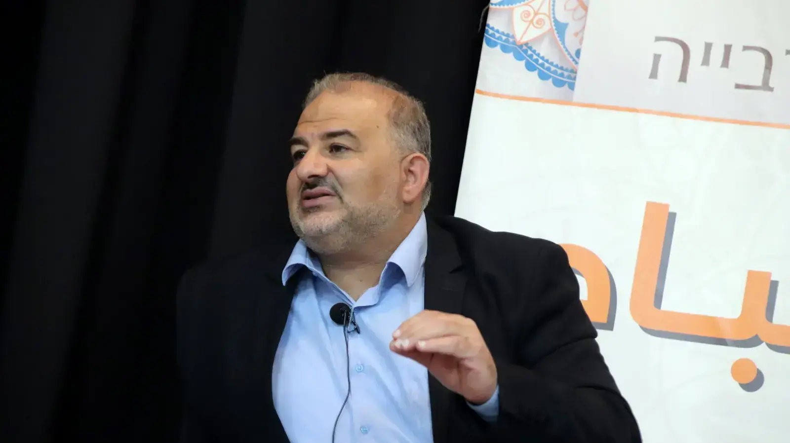 יו"ר רע"ם מנסור עבאס בשבתרבות, 11 ביוני 2022