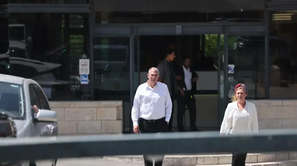 ניר אורבך לאחר פגישתו עם ראש הממשלה נפתלי בנט, לשכת רה"מ, 12 ביוני 2022