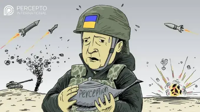אילוסטרציה של חיל במלחמה באוקראינה אילוסטרציה של חיל במלחמה באוקראינה