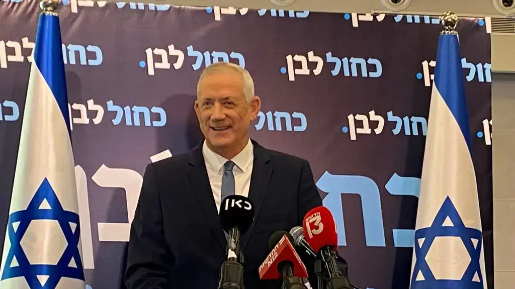 יו"ר כחול לבן, בני גנץ במהלך מסע"ת בתל אביב 21 ביוני 2022 יו"ר כחול לבן, בני גנץ במהלך מסע"ת בתל אביב 21 ביוני 2022