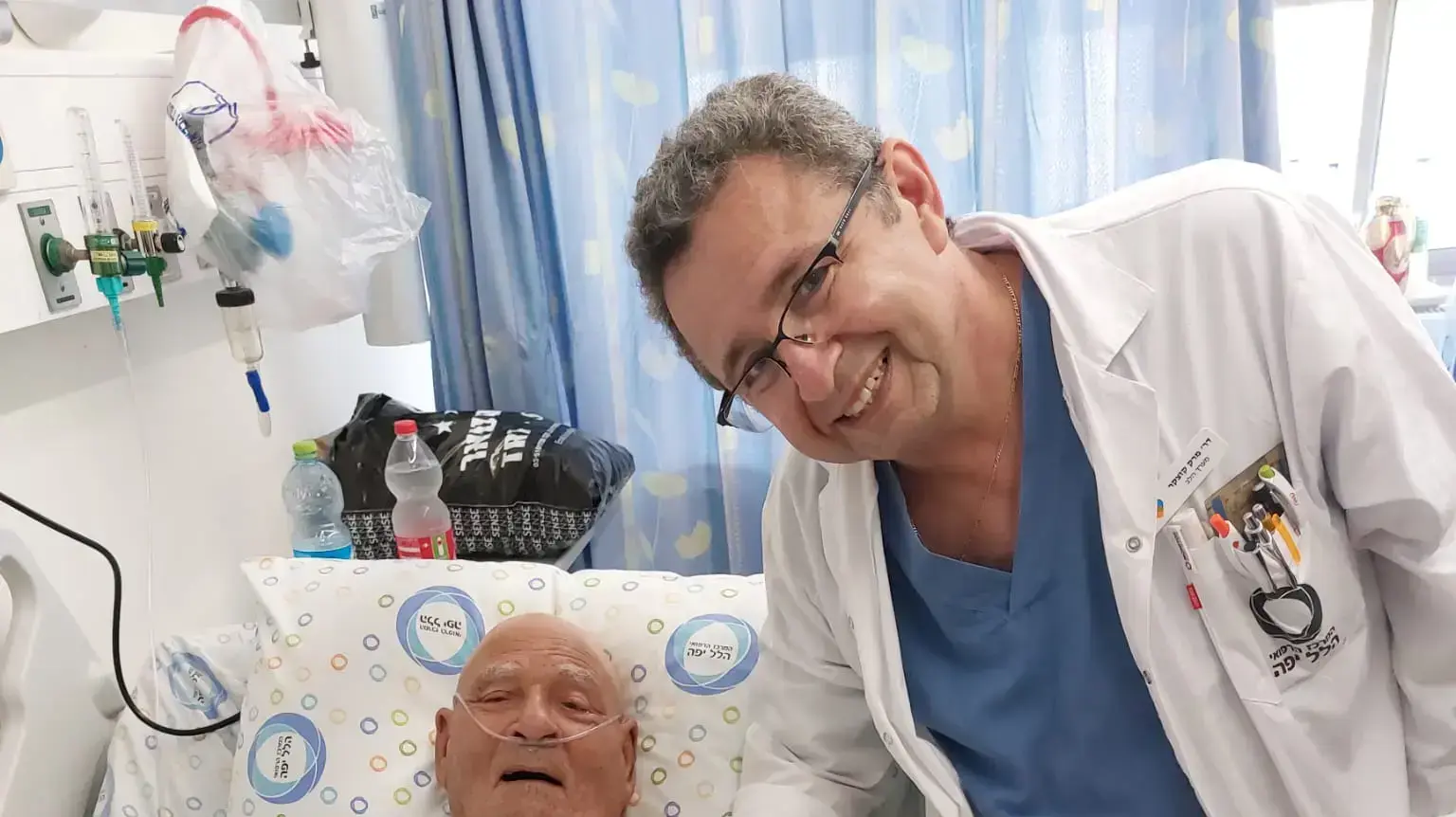השתלת קוצב לב לקייסי מוחמד בן 107 בבית החולים הלל יפה בחדרה, 28 ליוני 2022