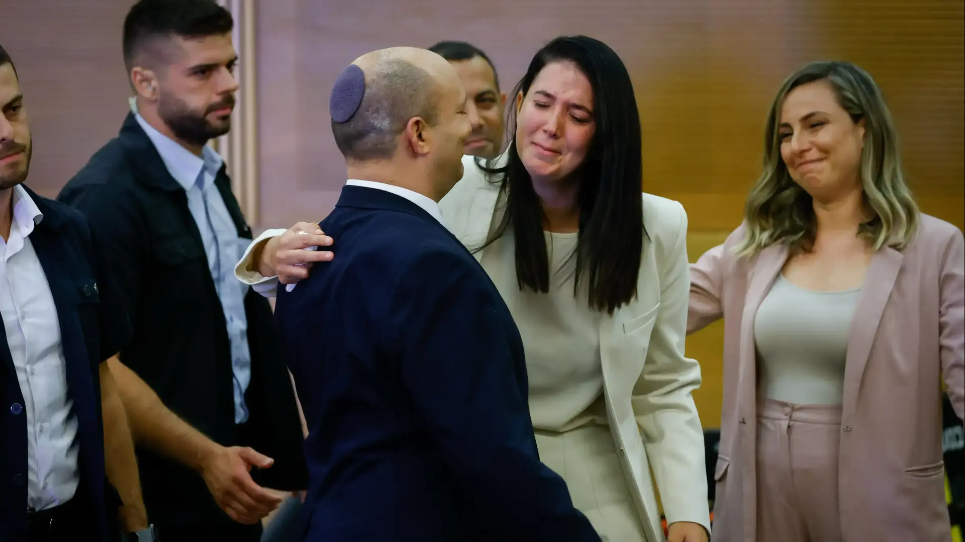 שיר פינטו מתייפחת הצהרת הפרישה של נפתלי בנט 29 ביוני 2022