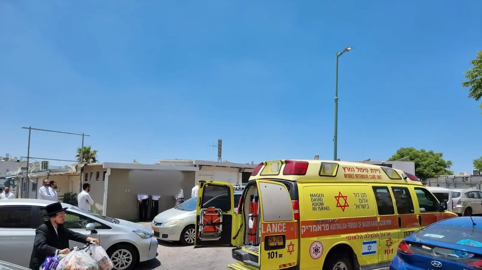 תינוקת במבצ אנוש לאחר נשכחה ברכב באלעד במשך כשלוש שעות. 30 ביוני 2022