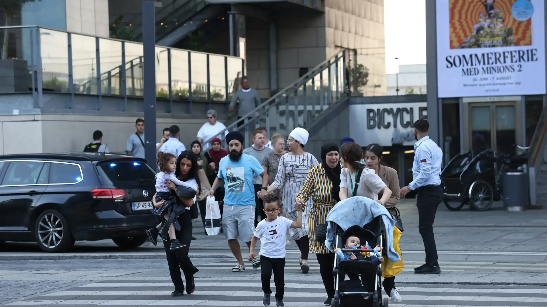 זירת אירוע הירי בקופנהגן, דנמרק 3 ביולי 2022 זירת אירוע הירי בקופנהגן, דנמרק 3 ביולי 2022