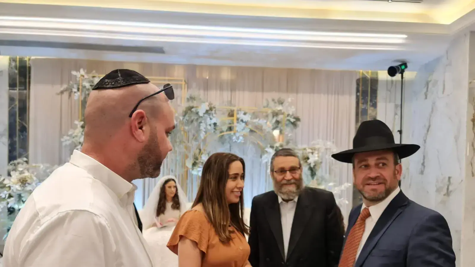 חתונת נכדתו של יו"ר יהדות התורה, משה גפני באולמי "ארמונות חן" בבני ברק 3 ביולי 2022 חתונת נכדתו של יו"ר יהדות התורה, משה גפני באולמי "ארמונות חן" בבני ברק 3 ביולי 2022
