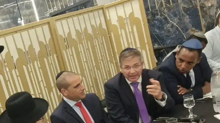 חתונת נכדתו של יו"ר יהדות התורה ח"כ משה גפני שהתקיימה בבני ברק, 3 ביולי 2022 חתונת נכדתו של יו"ר יהדות התורה ח"כ משה גפני שהתקיימה בבני ברק, 3 ביולי 2022