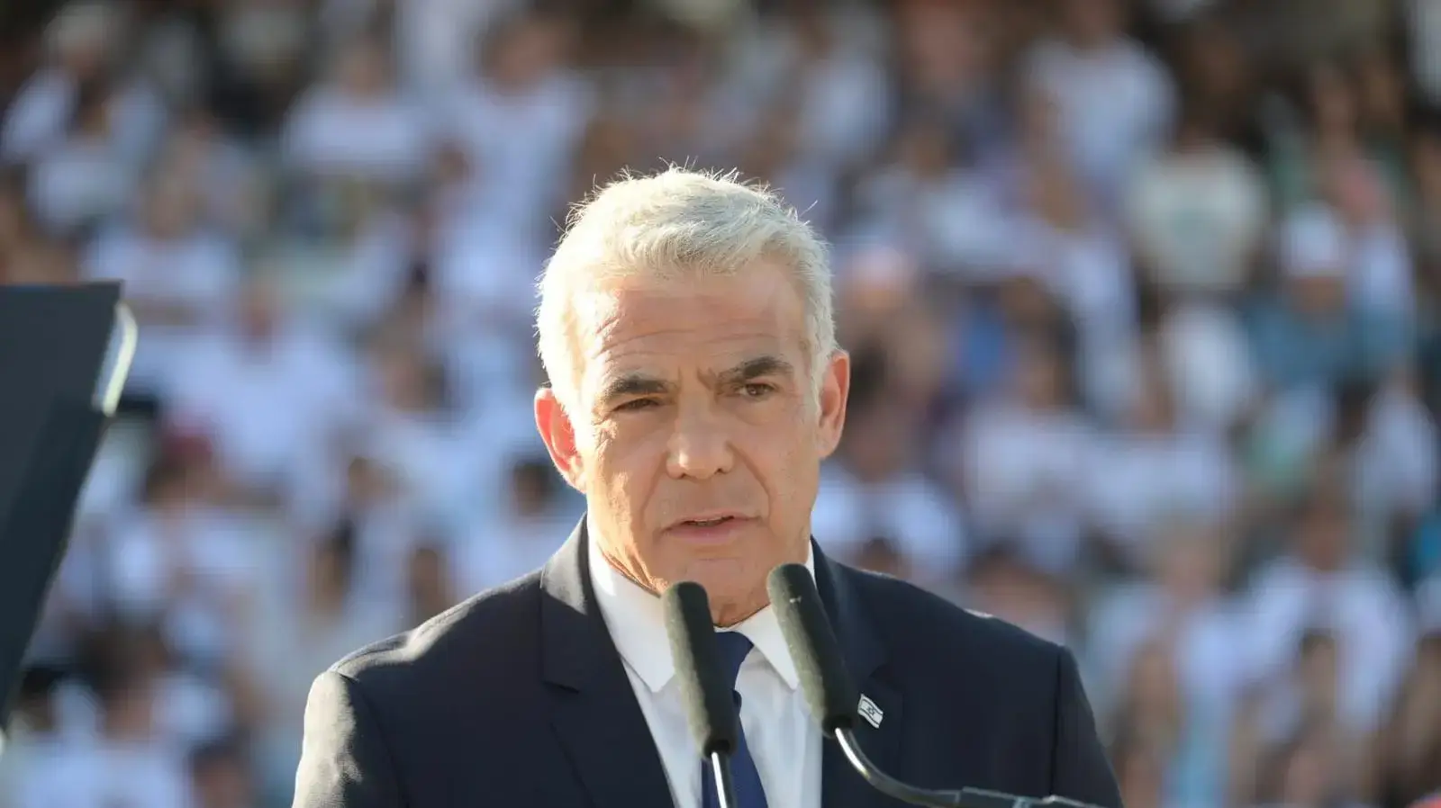 רה"מ יאיר לפיד בטקס סיום קורס קצינים קרביים, מצפה רמון, 7 ביולי 2022 רה"מ יאיר לפיד בטקס סיום קורס קצינים קרביים, מצפה רמון, 7 ביולי 2022