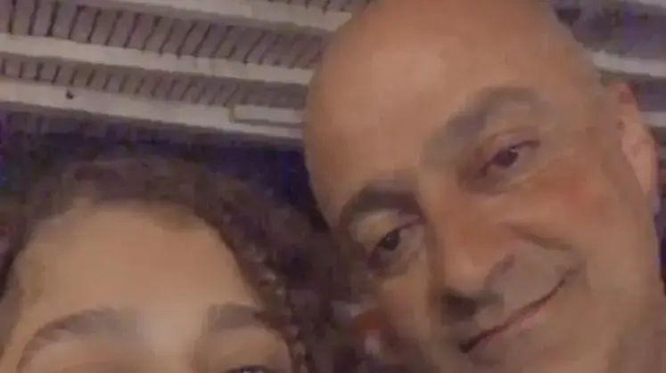 האני אבו ריש ובתו שהציל מטביעה האני אבו ריש ובתו שהציל מטביעה
