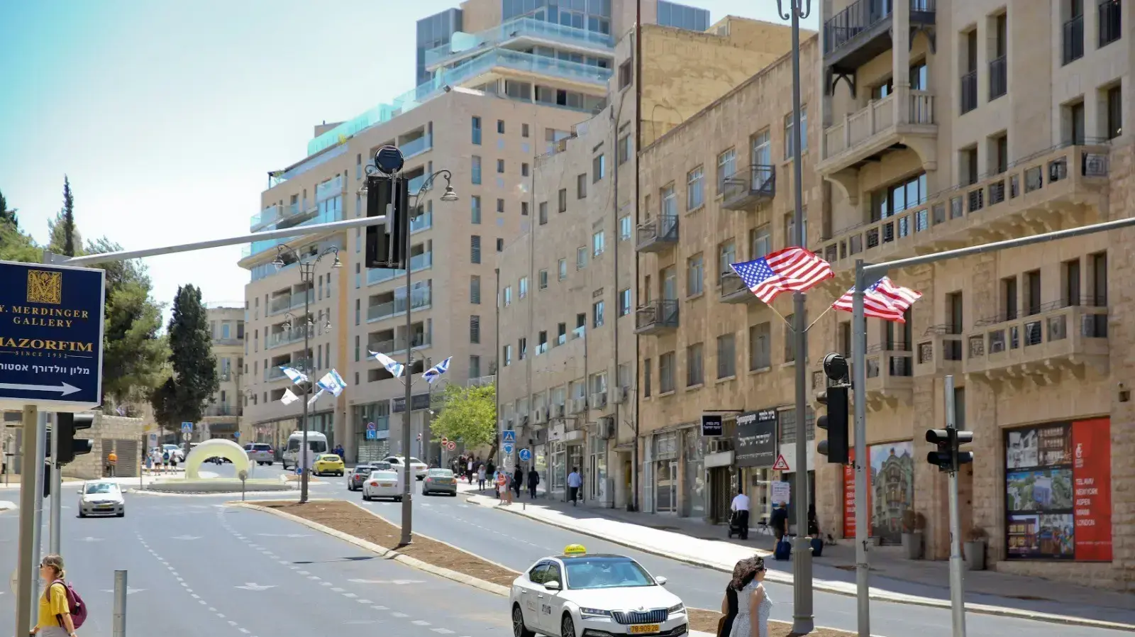 הכנות בירושלים לקראת הגעתו של נשיא ארה"ב, ג'ו ביידן 12 ביולי 2022 הכנות בירושלים לקראת הגעתו של נשיא ארה"ב, ג'ו ביידן 12 ביולי 2022