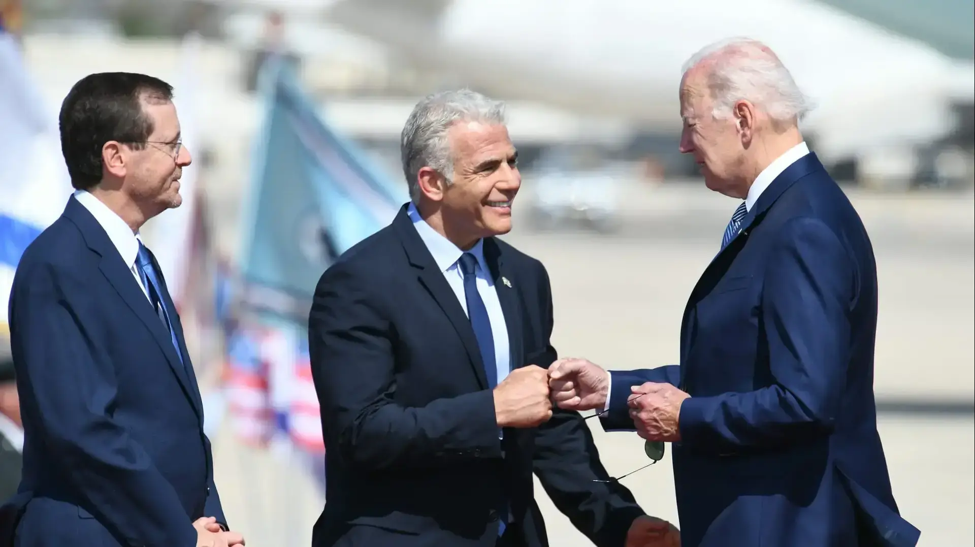 נשיא ארה"ב ג'ו ביידן בנתב"ג 13 ביולי 2022 נשיא ארה"ב ג'ו ביידן בנתב"ג 13 ביולי 2022