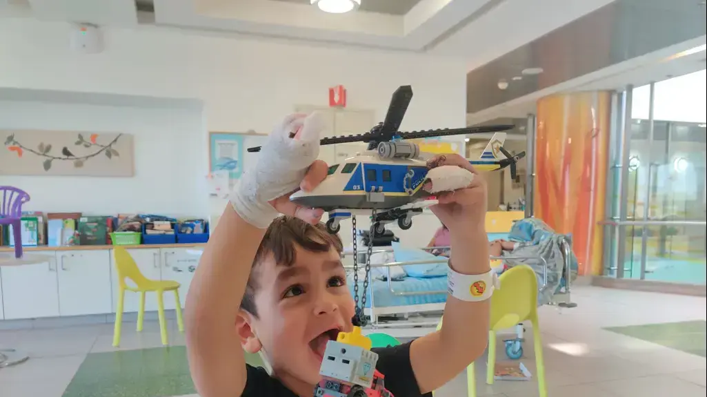 רני זריהן אחרי הניתוח