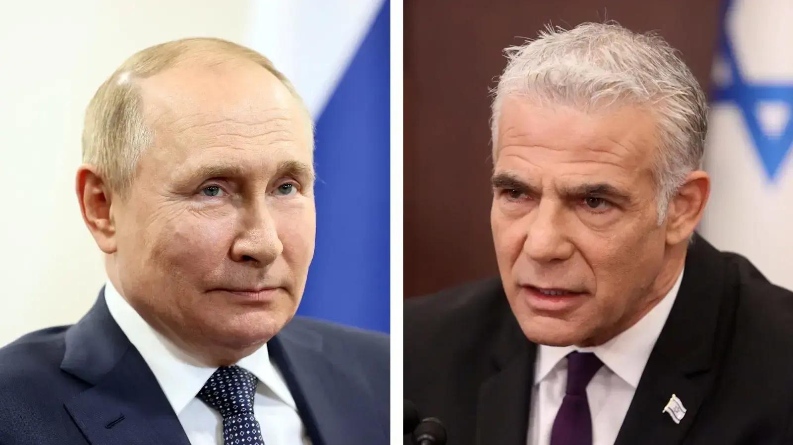 ולדימיר פוטין יאיר לפיד. 20 ביולי 2022 ולדימיר פוטין יאיר לפיד. 20 ביולי 2022