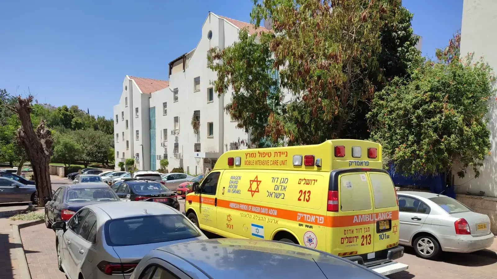 זירת הרצח וההתאבדות בבית שמש זירת הרצח וההתאבדות בבית שמש