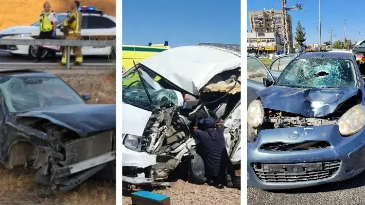 זירות תאונות הדרכים בנתיבות, סיני, כביש 6