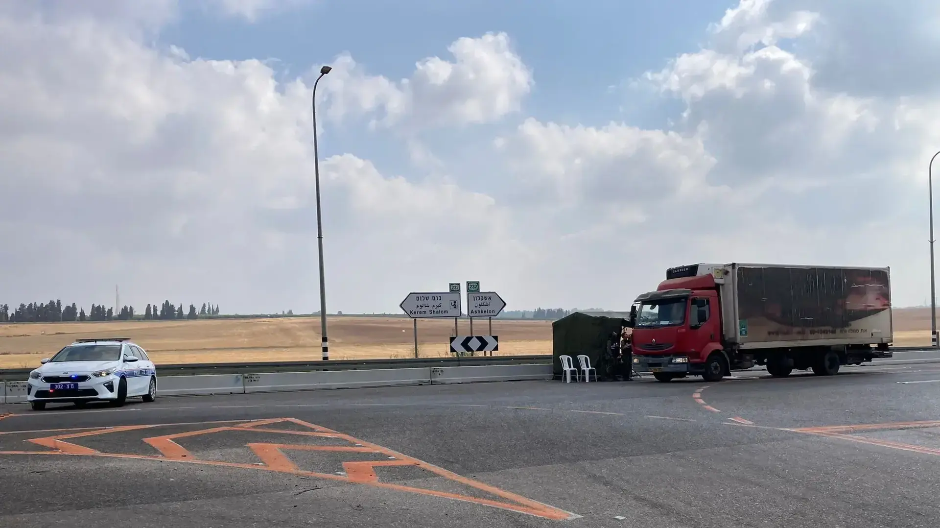 חסימות כבישים,צומת מפלסים, 3 באוגוסט 2022 חסימות כבישים,צומת מפלסים, 3 באוגוסט 2022