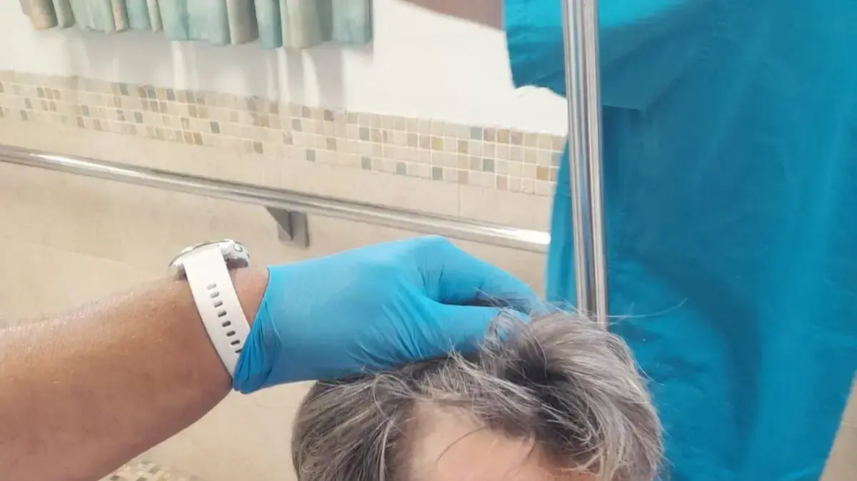 הסייעת שהותקפה על ידי מטופל בבית החולים רמב"ם 03 באוגוסט 2022 הסייעת שהותקפה על ידי מטופל בבית החולים רמב"ם 03 באוגוסט 2022