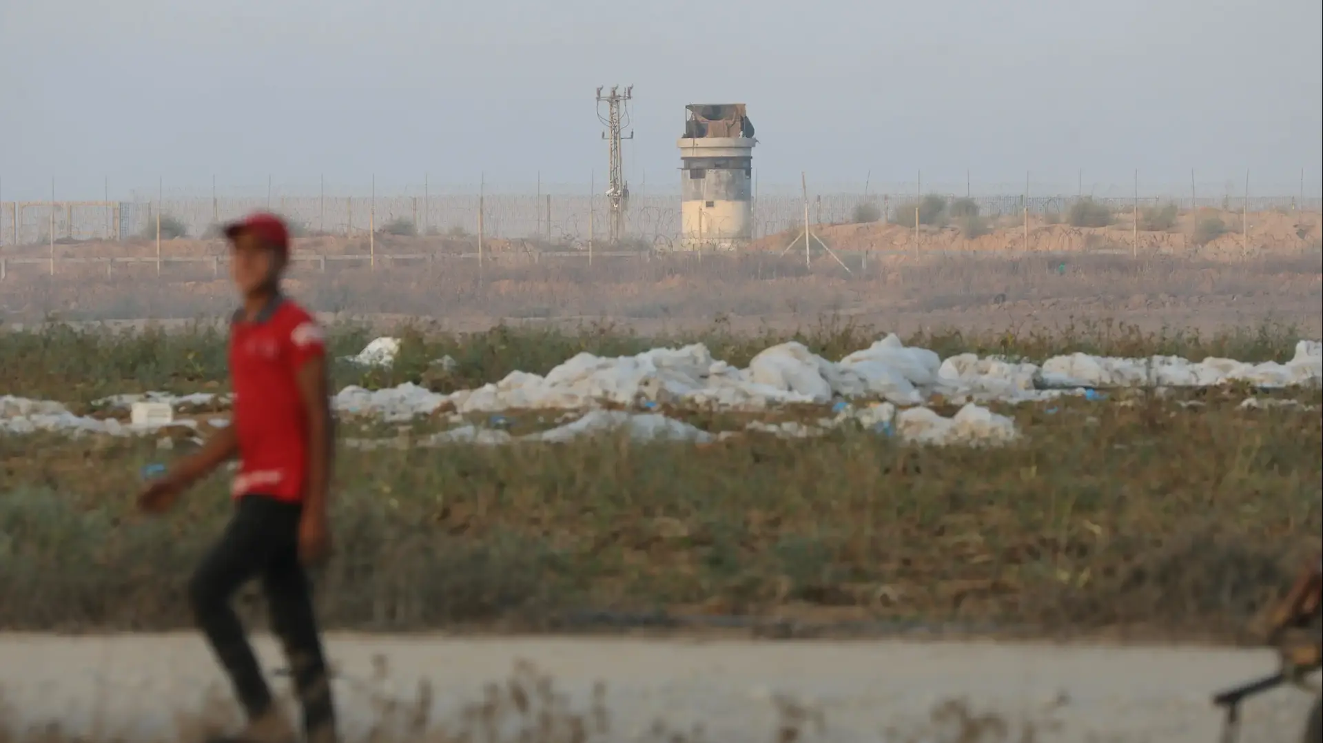 ברקע המתיחות הביטחונית | חקלאי סמוך לגדר הגבול 4 באוגוסט 2022 