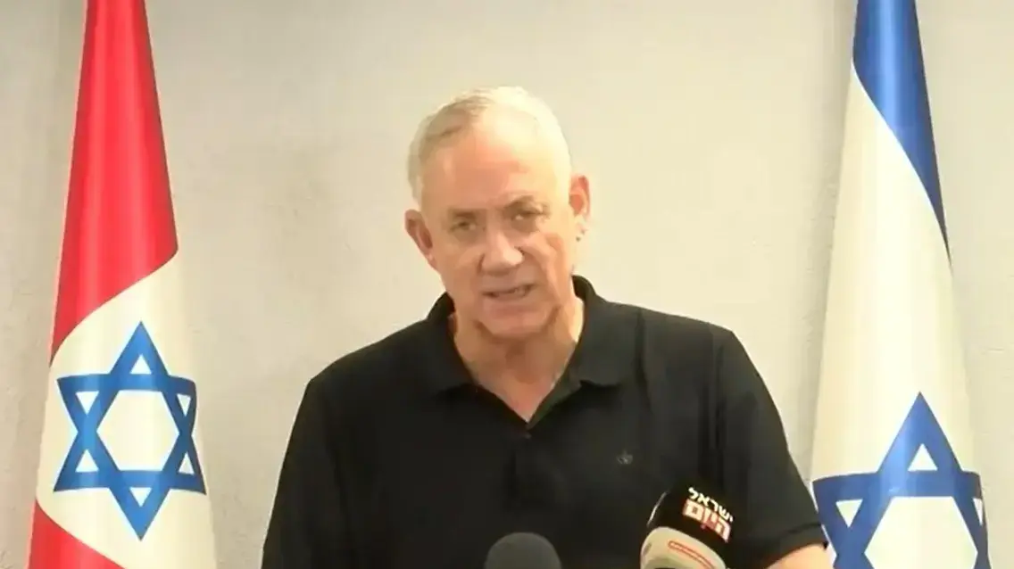 גנץ בעוטף עזה
5 באוגוסט 2022