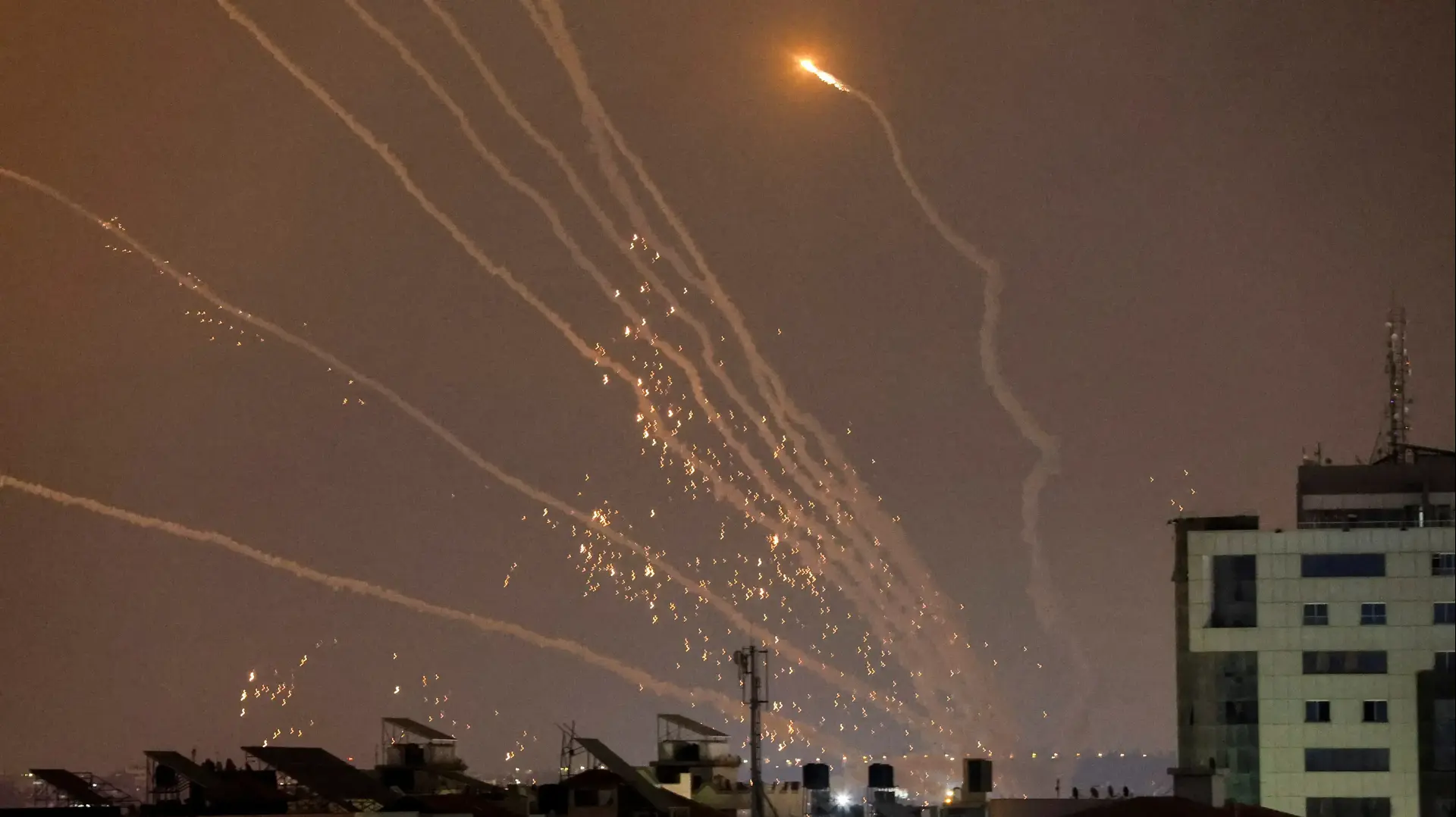 שיגור מטח רקטות מתוך רצועת עזה לכיוון ישראל 05 באוגוסט 2022 שיגור מטח רקטות מתוך רצועת עזה לכיוון ישראל 05 באוגוסט 2022
