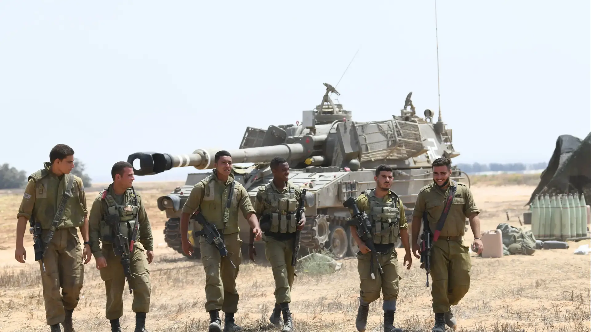 פריסת כוח צה"ל בגבול עזה 6 באוגוסט 2022 פריסת כוח צה"ל בגבול עזה 6 באוגוסט 2022