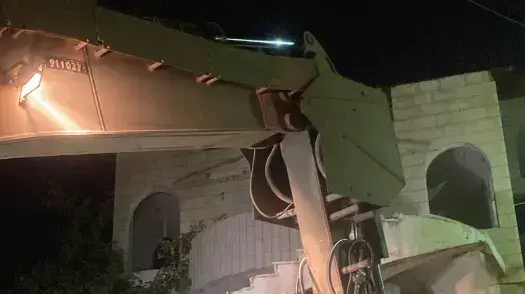 הרס בתי המחבלים מהפיגוע באלעד, סמוך לג'נין, 8 באוגוסט 2022 הרס בתי המחבלים מהפיגוע באלעד, סמוך לג'נין, 8 באוגוסט 2022