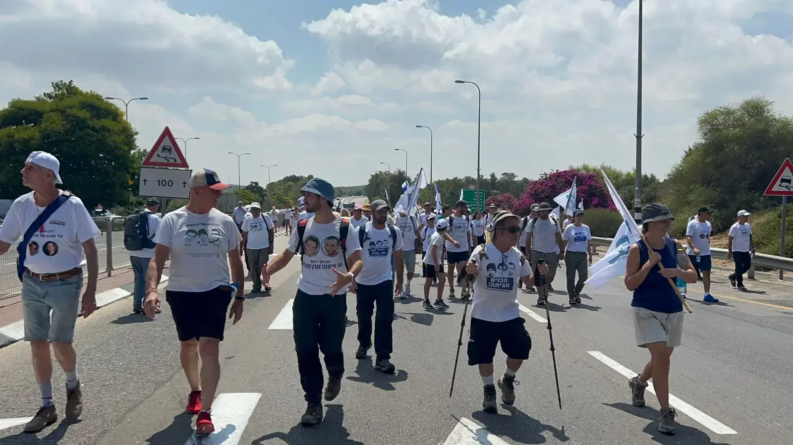 צעדת משפחת גולדין לרצועת עזה, 12 באוגוסט 2022 צעדת משפחת גולדין לרצועת עזה, 12 באוגוסט 2022