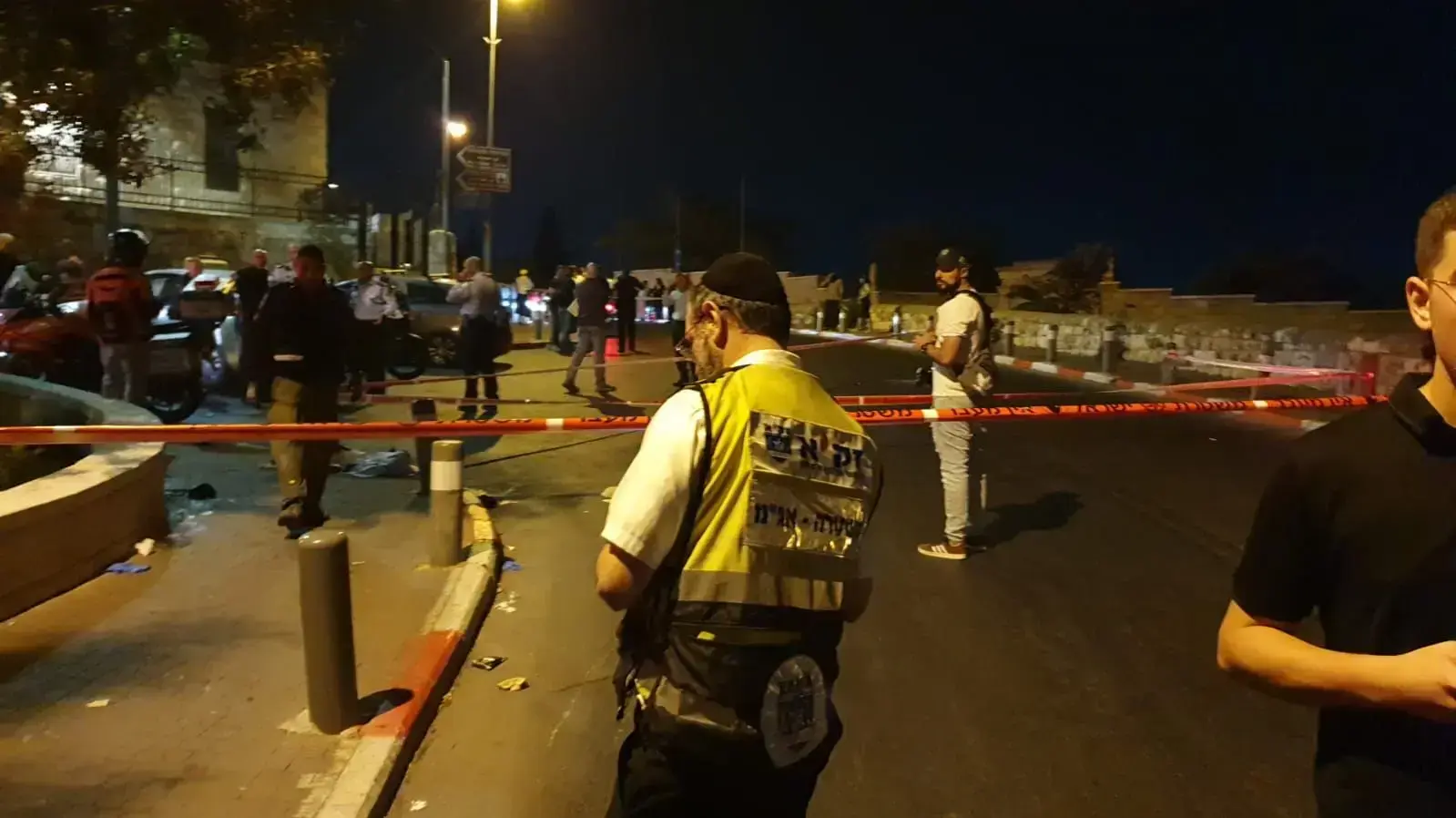 ירי סמוך לכותל המערבי בירושלים. 14 באוגוסט 2022