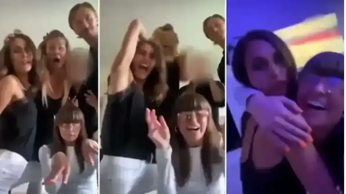 ראש ממשלת פינלנד סאנה מרין חוגגת עם חברים בסרטון באינסטגרם, 18 באוגוסט 2022