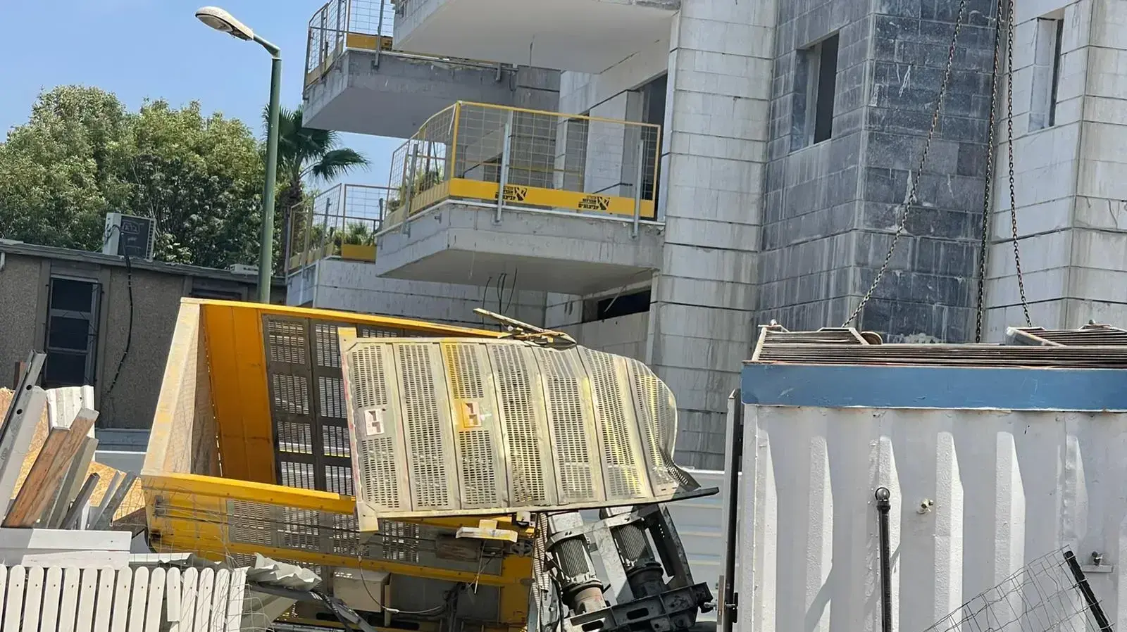 הרוגים בתאונת עבודה באתר בנייה, טירת כרמל, 21 באוגוסט 2022