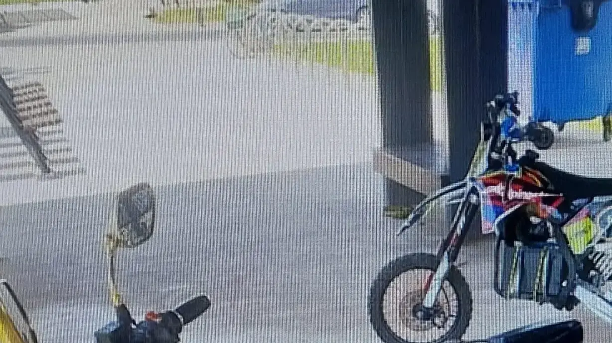 האופנוע שנמצא ברשותו של מאיר אסולין האופנוע שנמצא ברשותו של מאיר אסולין