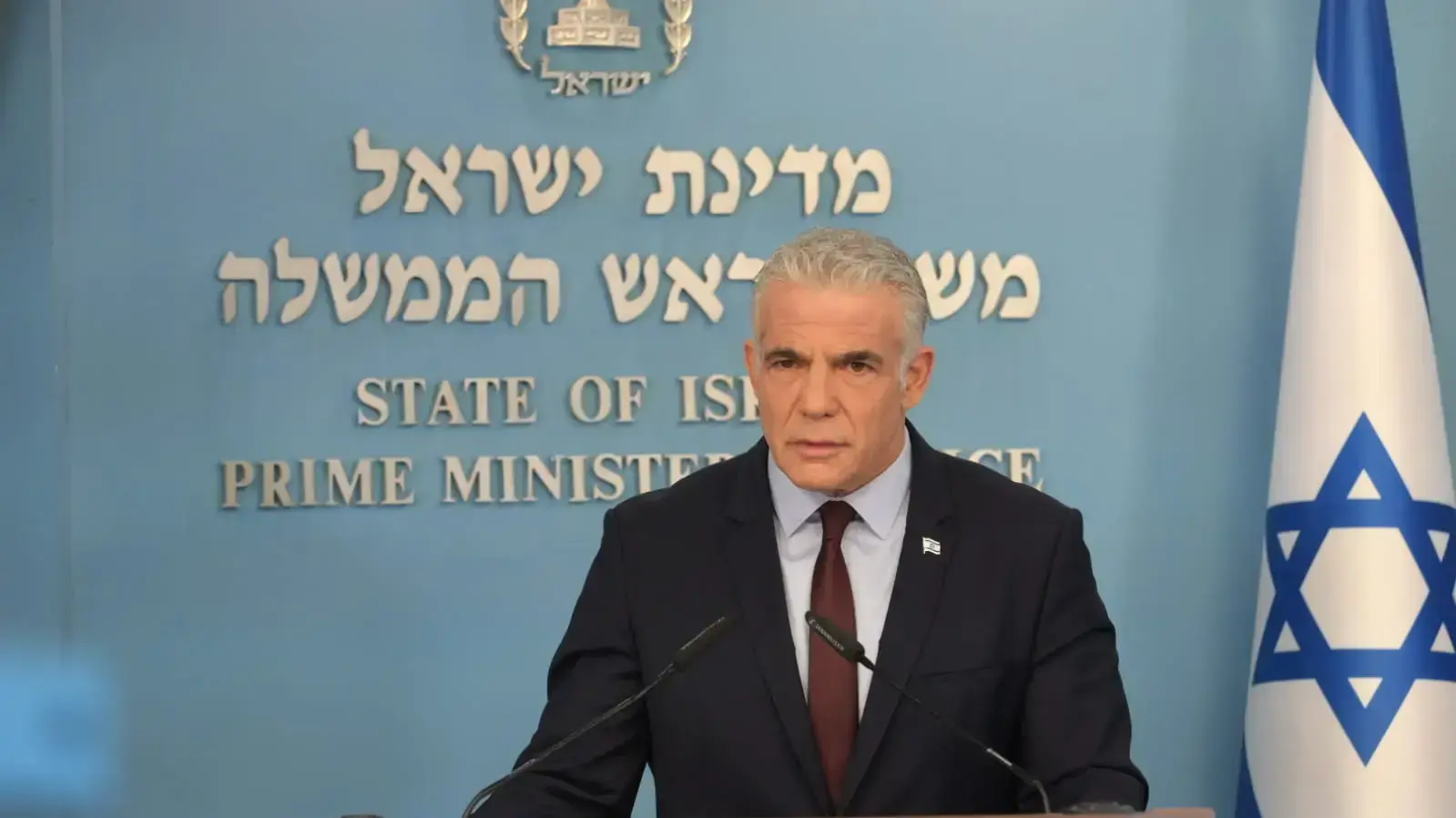 ראש הממשלה' יאיר לפיד קיים תדרוך לכתבים מדיניים 28 אוגוסט 2022 ראש הממשלה' יאיר לפיד קיים תדרוך לכתבים מדיניים 28 אוגוסט 2022