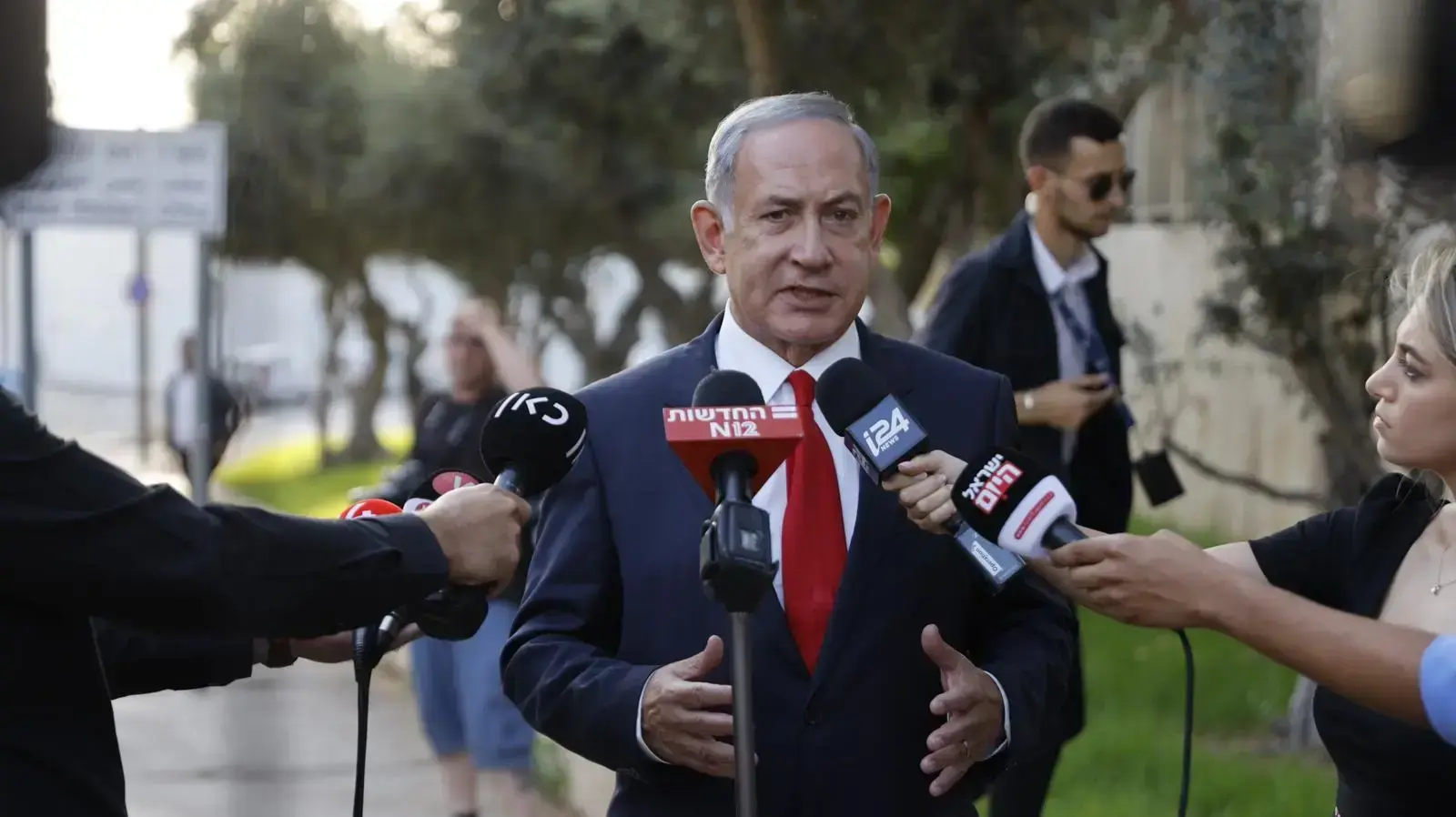הצהרת נתניהו לאחר פגישתו עם רוה"מ לפיד 29 באוגוסט 2022 הצהרת נתניהו לאחר פגישתו עם רוה"מ לפיד 29 באוגוסט 2022