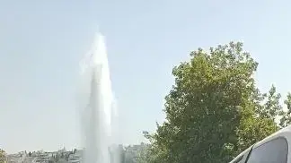 פיצוץ צינור בציר ראשי בדרום מערב ירושלים ליד גן החיות, 31 באוגוסט 2022