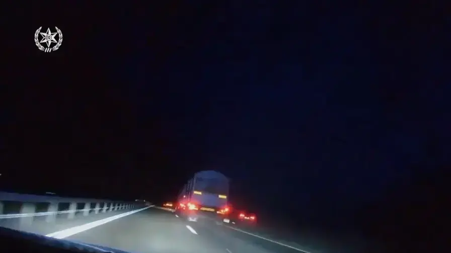 תיעוד המרדף ורגע המעצר כפי שתועדו במצלמות הגוף של השוטרים. 04 בספטמבר 2022