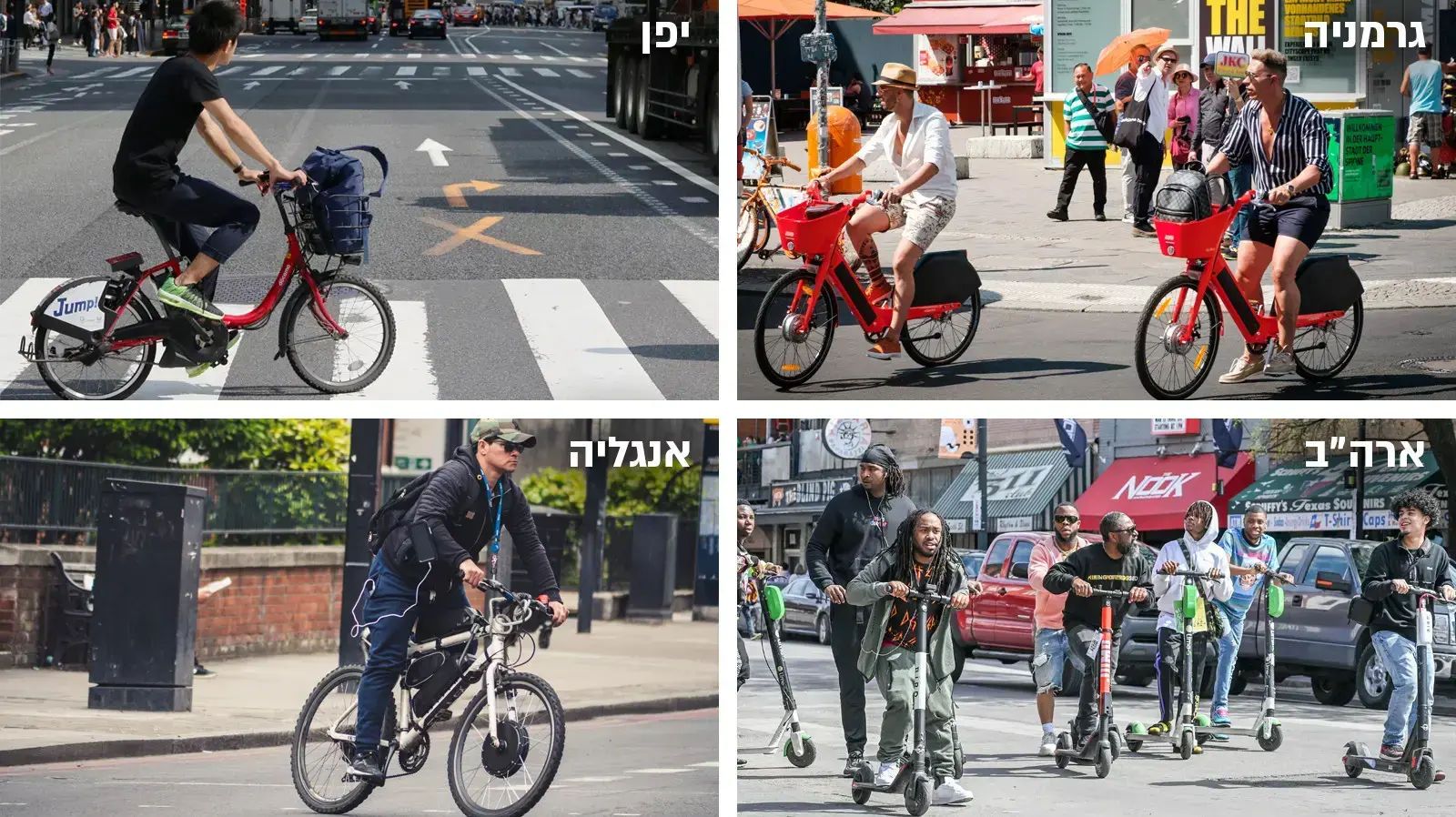 אופניים החשמליים