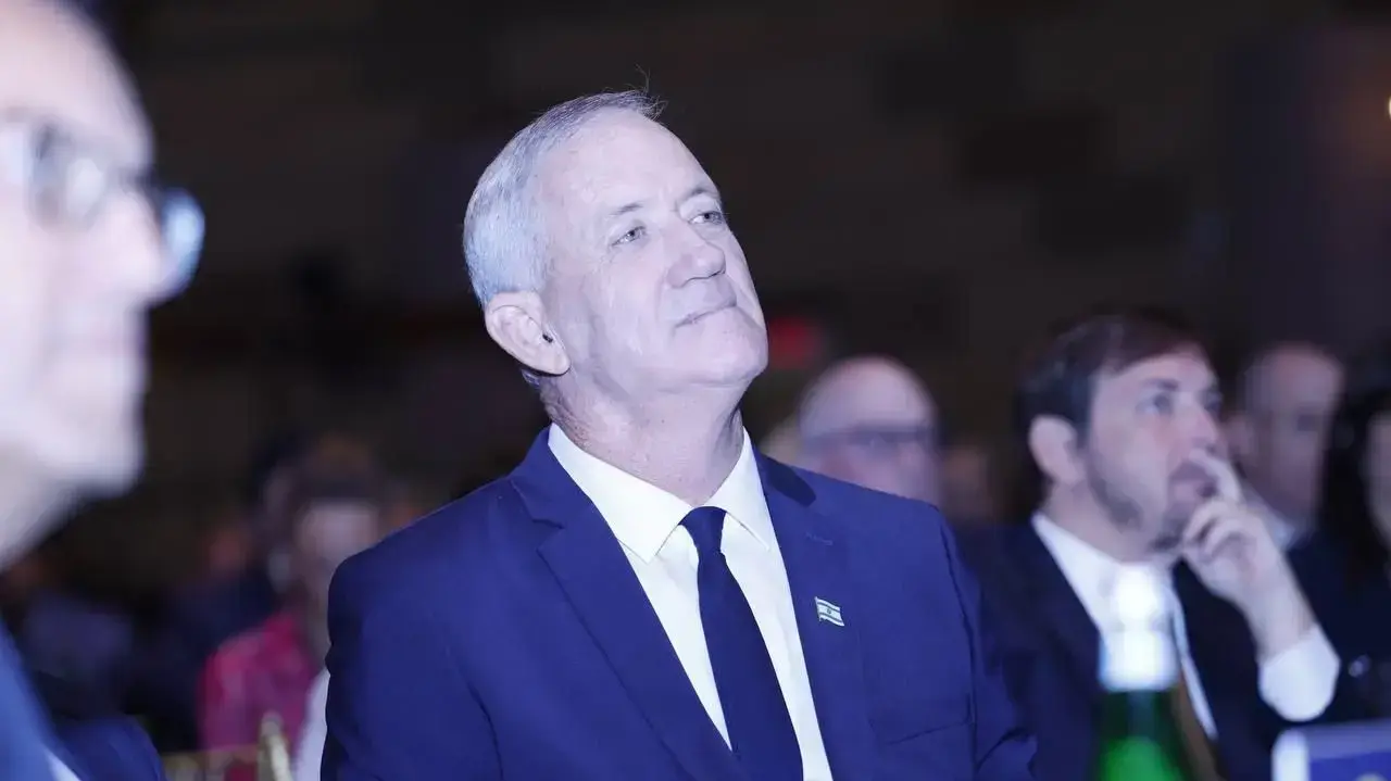 שר הביטחון בני גנץ בכנס של הג'רוזלם פוסט בניו יורק. 12 בספטמבר 2022 שר הביטחון בני גנץ בכנס של הג'רוזלם פוסט בניו יורק. 12 בספטמבר 2022