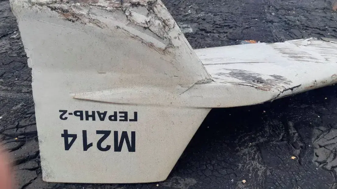 מל"ט איראני בשירות רוסיה הופל באוקראינה 13 בספט 2022 מל"ט איראני בשירות רוסיה הופל באוקראינה 13 בספט 2022