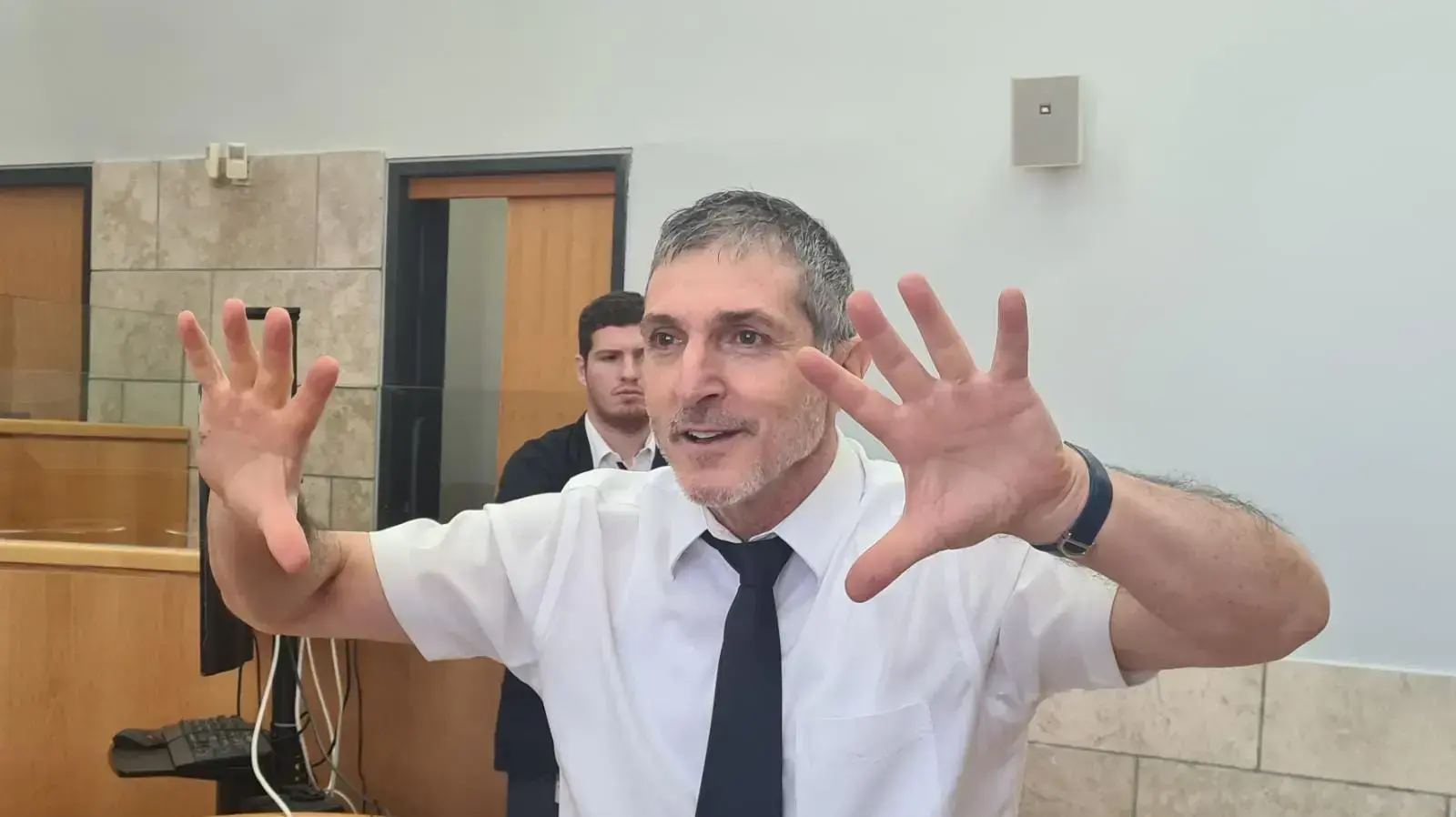 עו"ד ירום הלוי, בא כוחו של רומן זדורוב, בית המשפט המחוזי נצרת, 15 בספטמבר 2022 עו"ד ירום הלוי, בא כוחו של רומן זדורוב, בית המשפט המחוזי נצרת, 15 בספטמבר 2022