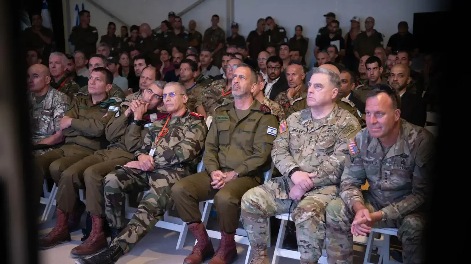 צה״ל חושף את התמרון הרב מימדי ויכולות מסווגות בפני רמטכ״לים זרים, נספחים צבאיים וסגל הפיקוד הבכיר של צה״ל 15 בספטמבר 2022