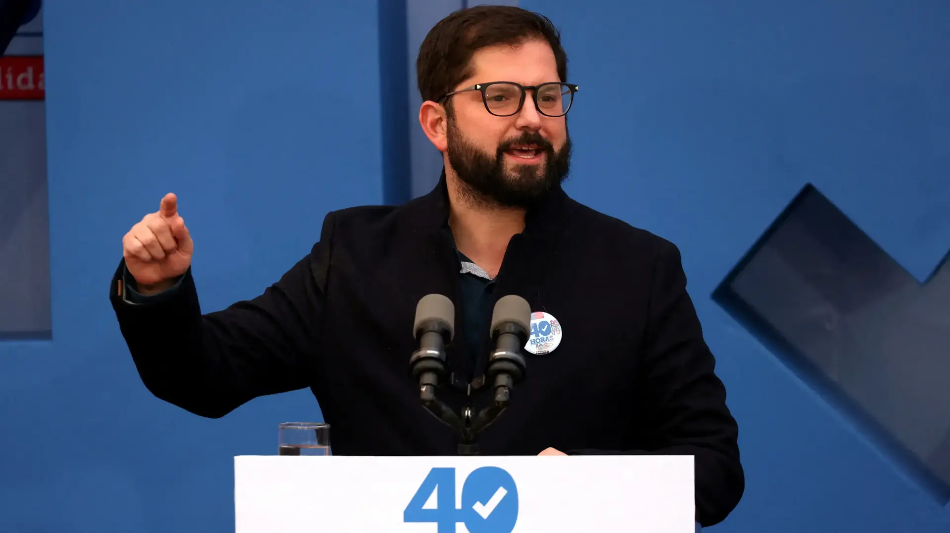 נשיא צ'ילה גבריאל בוריץ', 24 באוגוסט 2022