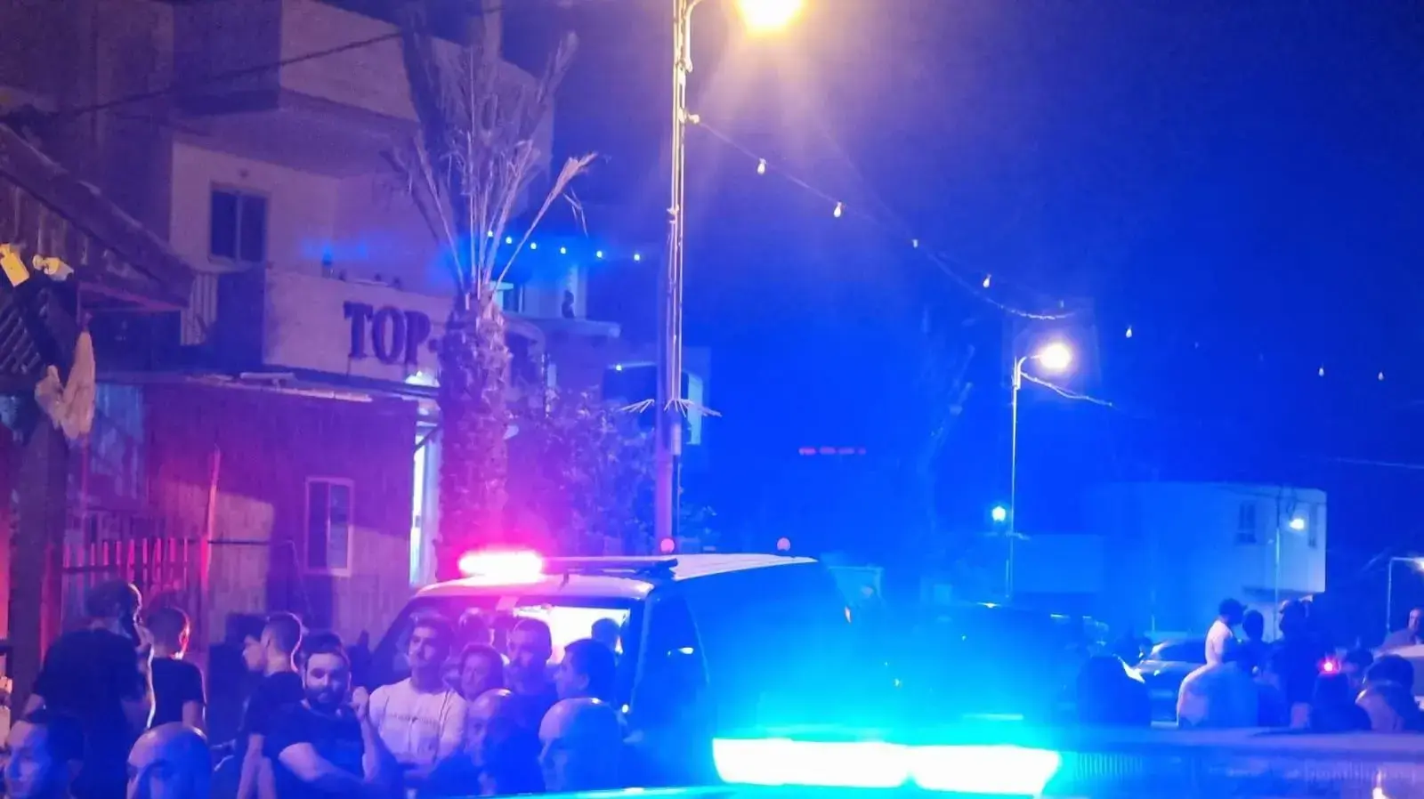 זירת החשד לרצח  באבו סנאן 20 בספטמבר 2022