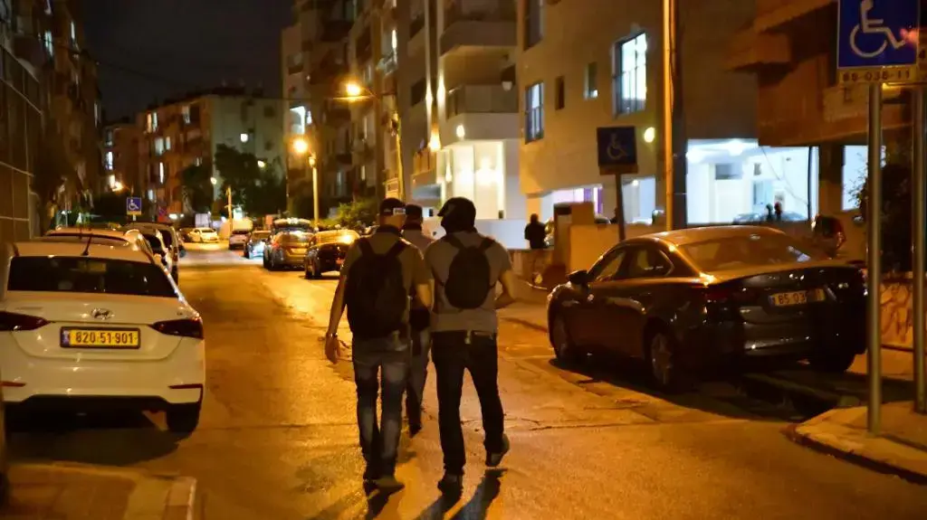 זירת החשד לרצח בחולון 20 בפסטמבר 2022 זירת החשד לרצח בחולון 20 בפסטמבר 2022