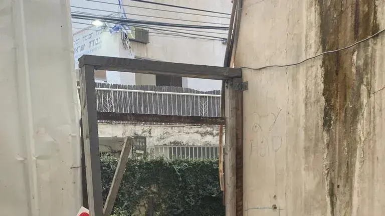 המקום בתל אביב בו התאבד המחבל מוסא סרסור שפיגע בחולון. 21 בספטמבר 2021 המקום בתל אביב בו התאבד המחבל מוסא סרסור שפיגע בחולון. 21 בספטמבר 2021